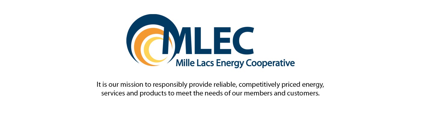 MLEC logo, It is our mission to responsibly provide reliable, competitively priced energy, services and products to meet the needs of our members and customers.